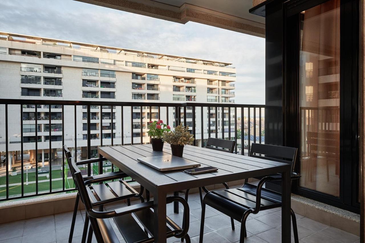Ferienwohnung Sea View Modern Flat Alboraia Exterior foto
